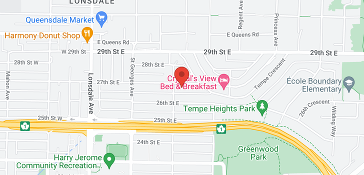 map of 315 E 27TH STREET